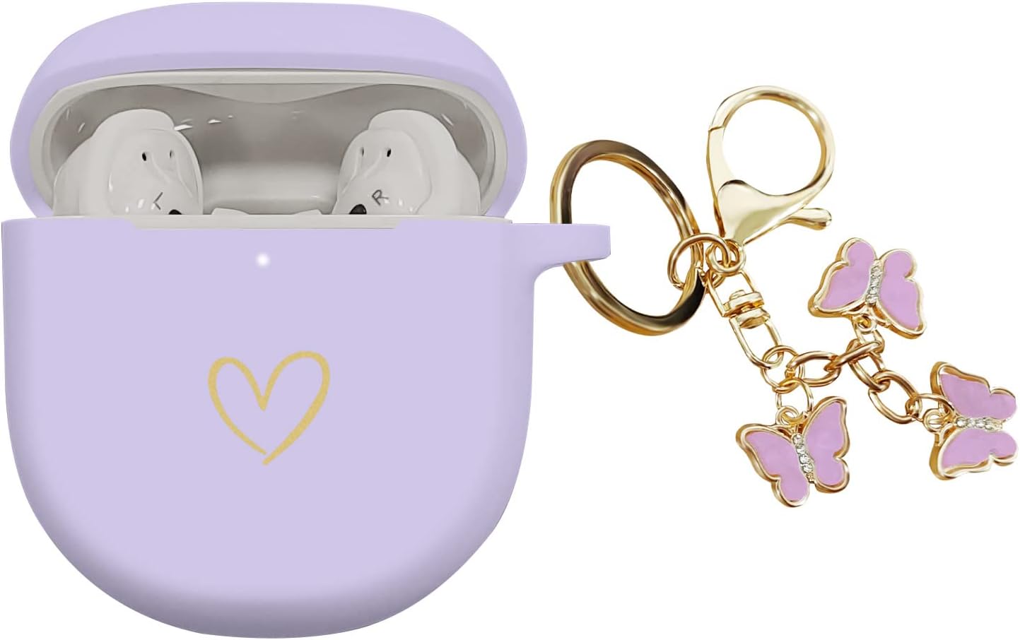 Lavender Silicone Case for Bose Earbuds II - Cute & Protective