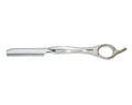 Feather Styling Razor - Silver, Precise Cutting for Salon Results