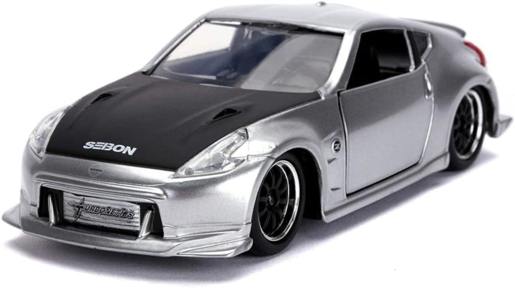 Fast & Furious 2009 Nissan 370Z 1:32 Scale Die-cast - Silver Speed