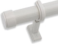BlastHome Non-Adjustable Luxury Curtain Rods 10 ft Set - Seamless, No