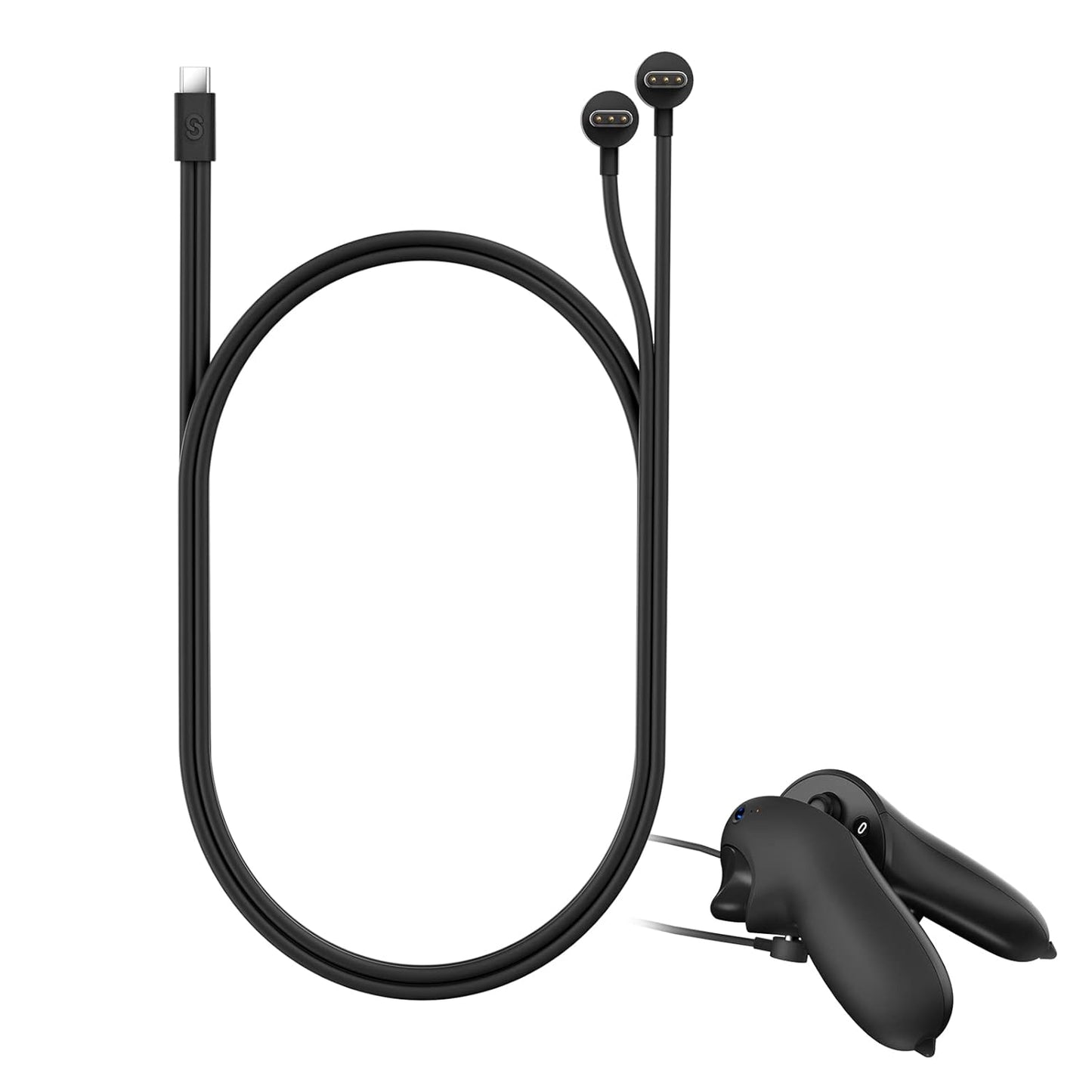 Meta Quest Pro 2-in-1 Charging Cable: Durable & Safe