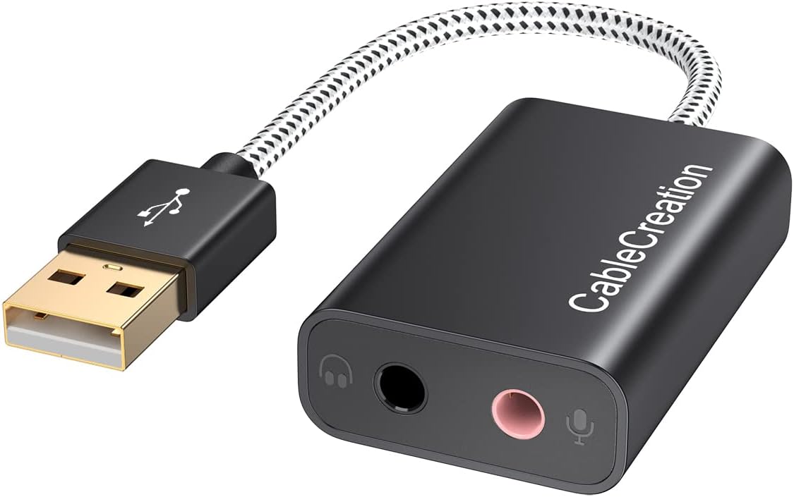 Enhance Audio: CableCreation USB Sound Card