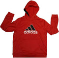 adidas Youth Glitter Logo Sport Pullover Hoodie - Aqua Small