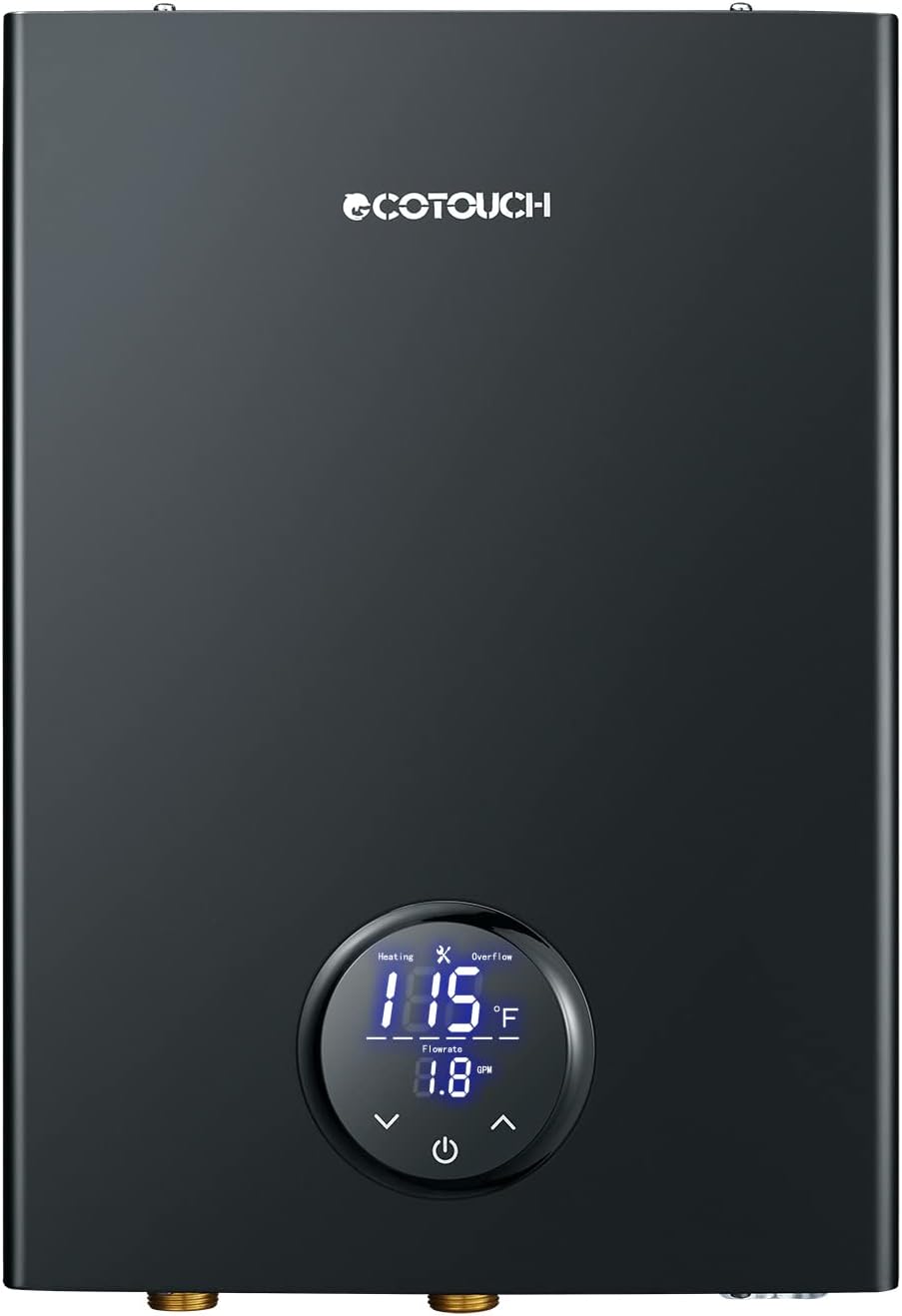 ECOTOUCH 14kW Electric Tankless Water Heater - Instant Hot Water