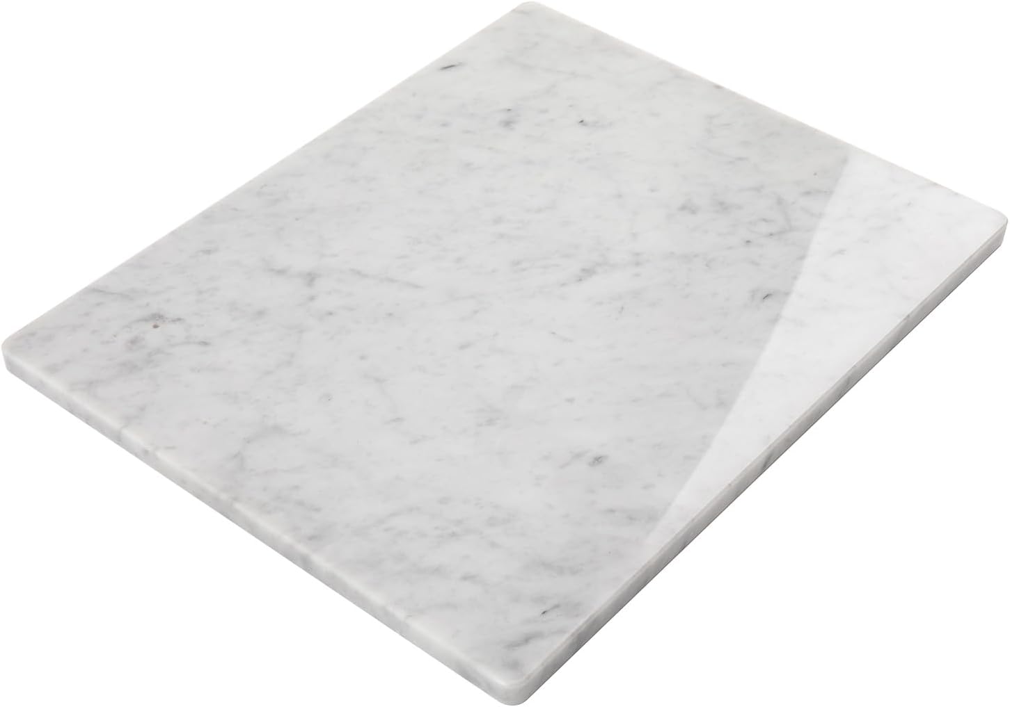 Lovdeco Marble Cutting Board - Large Carrara White Slab Gift