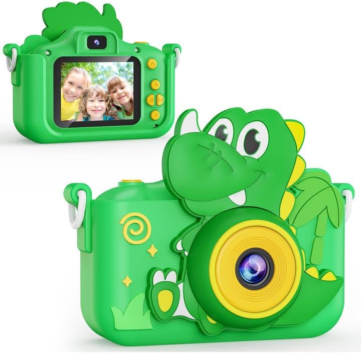 KOKODI Kids Camera Toy for Boys Age 3-12 with 1080P HD Video