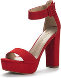 DREAM PAIRS Women's Platform Heel Sandals - Elevated