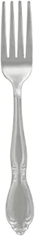 RiverRidge Rose Flatware Set 46 Piece - Elegant Mirror Finish