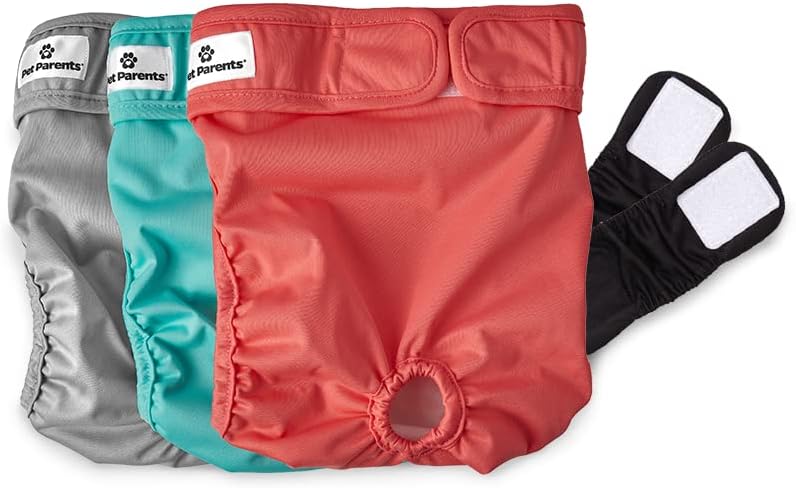 Pet Parents Washable Dog Diapers - Comfortable & Durable Fit