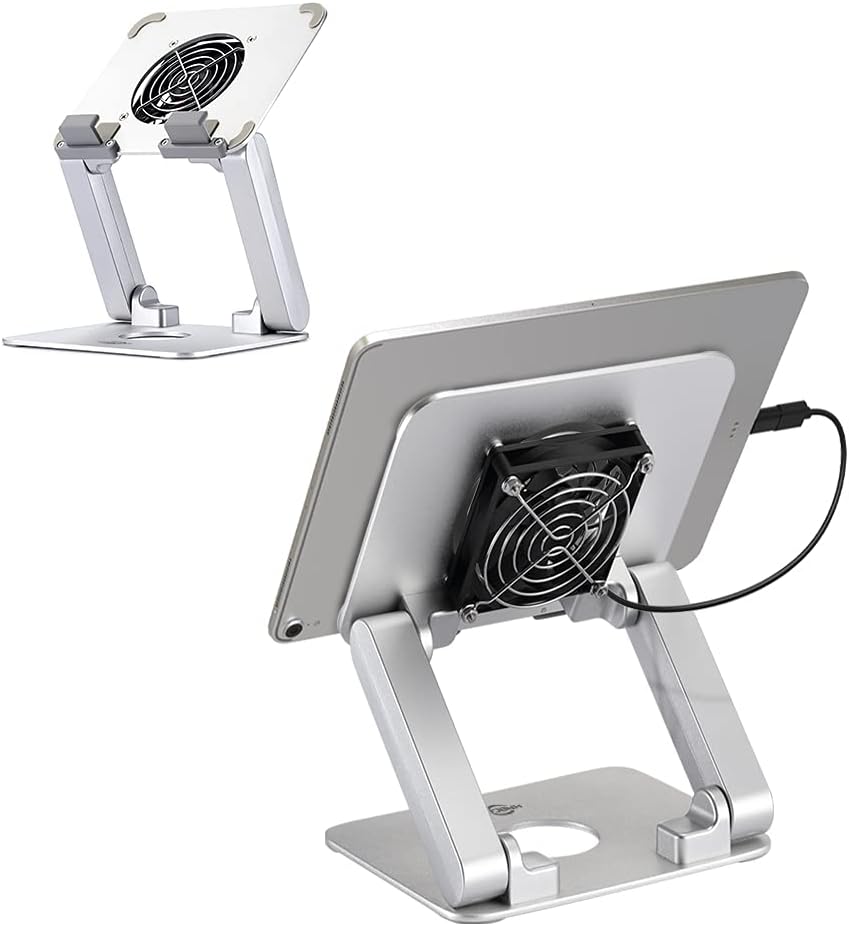 KABCON Surface Pro Tablet Stand with Quiet Cooling Fan for Tablets