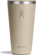 Hydro Flask 28 Oz All Around Tumbler with Press-in Lid Oat Tan