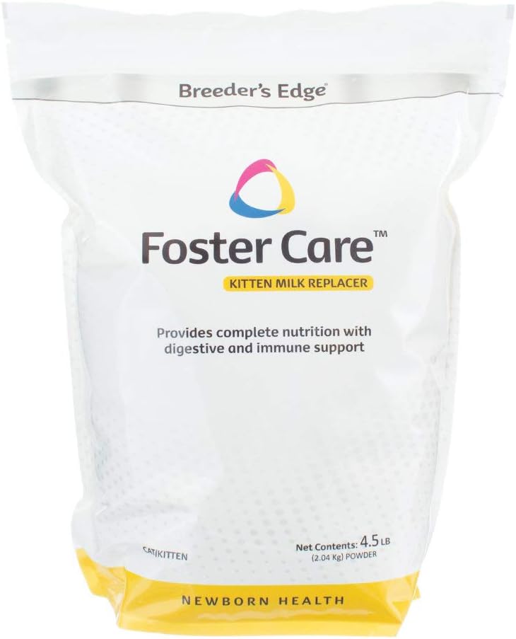 Breeder's Edge Foster Care Feline Powdered Milk Replacer for Kittens