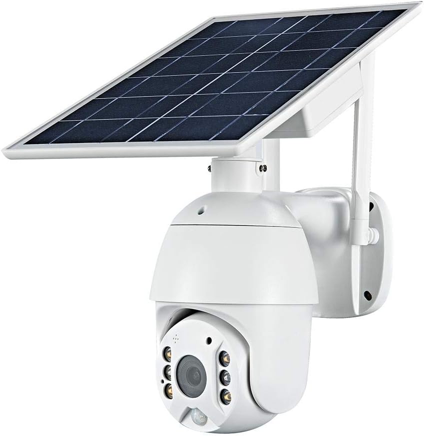 100% Wire-Free Solar Powered Outdoor 1080P Security Camera