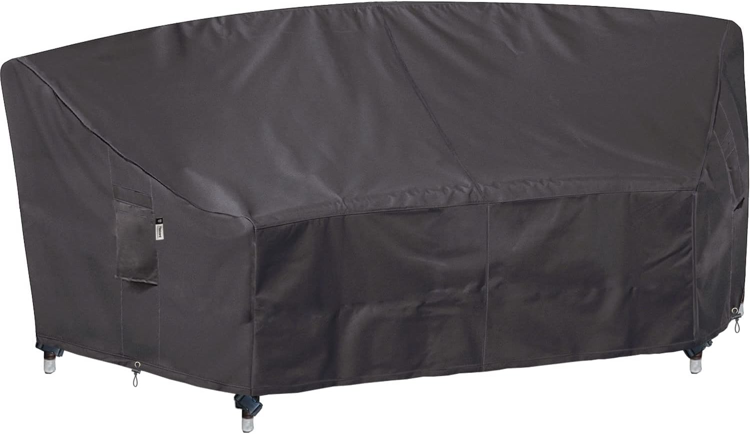 Curved Patio Furniture Cover for Outdoor Sectional Sofa Protection