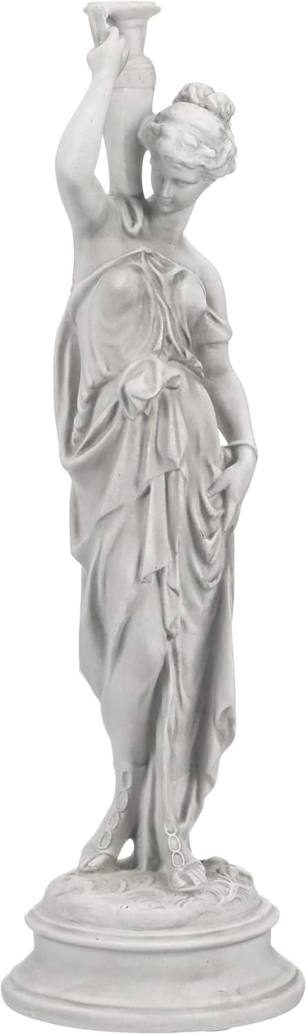 Dione the Divine Greek Water Woman Garden Statue for Home Decor