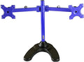 Dual LCD Freestanding Monitor Stand Up to 24-Inch - Stable Desk Riser