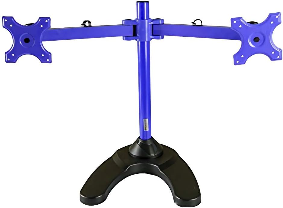 Dual LCD Freestanding Monitor Stand for 24-Inch Screens