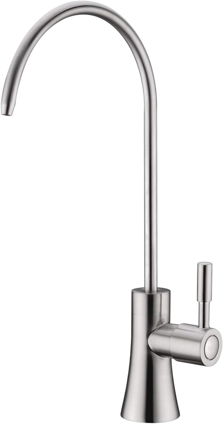 Brushed Nickel Reverse Osmosis Faucet for Kitchen Sink Use