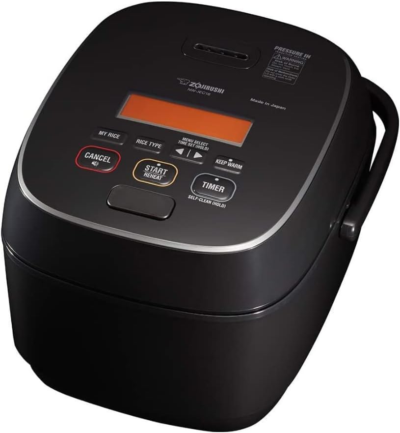 Zojirushi NW-JEC18BA Pressure Induction Heating Rice Cooker