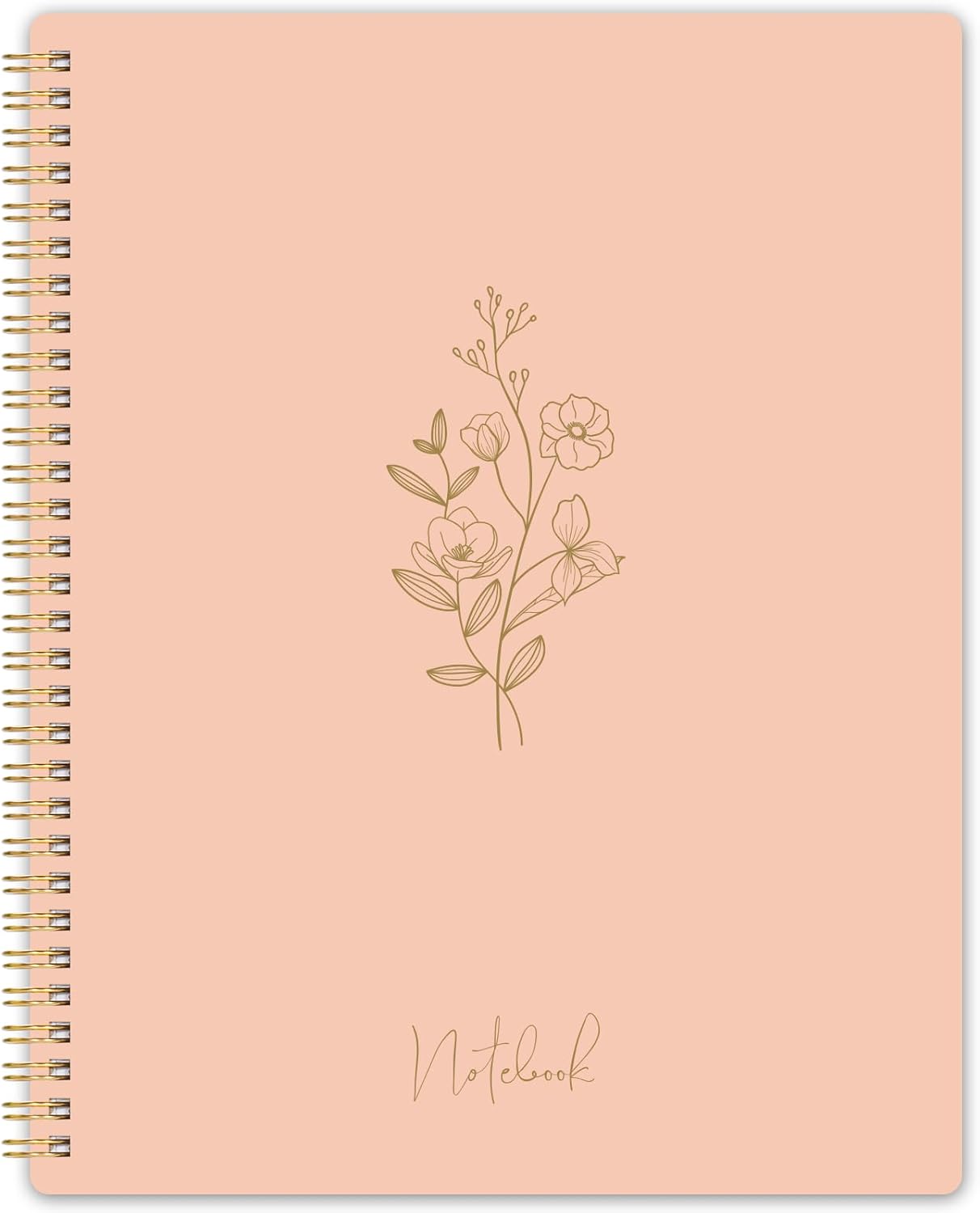 Amoroud Spiral Notebook for Women - Stylish 8.5x11, 55 Sheets
