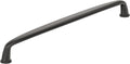 Amerock Kane 10-1/16 in Center-to-Center Black Bronze Cabinet Pull