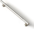 Goo-Ki Brushed Satin Nickel Cabinet Handles - 7.56in Hole Center