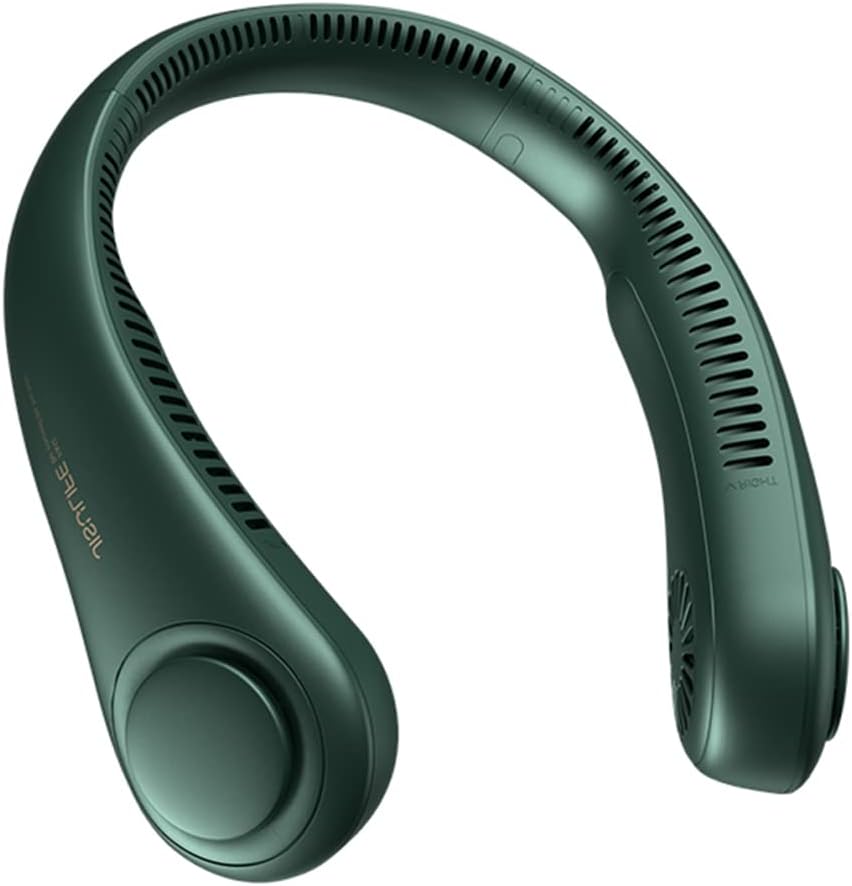 JISULIFE Portable Neck Fan: Rechargeable Cooling Power