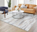 6x9 Area Rug Modern Ombre Thin Rug for Living Room - Washable Comfort