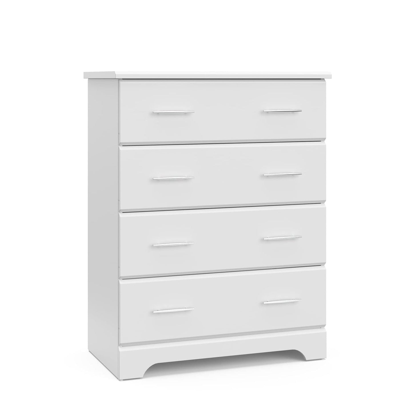 Storkcraft Brookside 4 Drawer Dresser for Kids Bedroom Storage