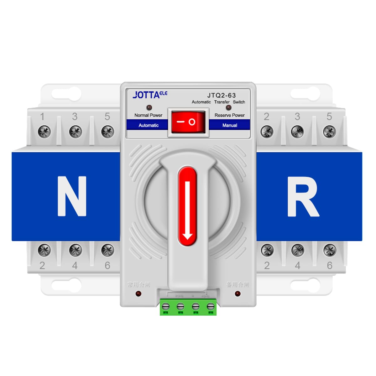 Dual Power Automatic Transfer Switch for Reliable Power Supply