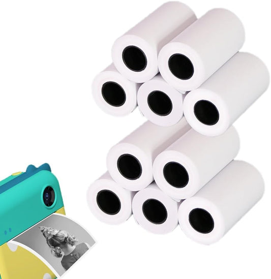 10 Rolls Instant Camera Refill Paper - Print on the Go!