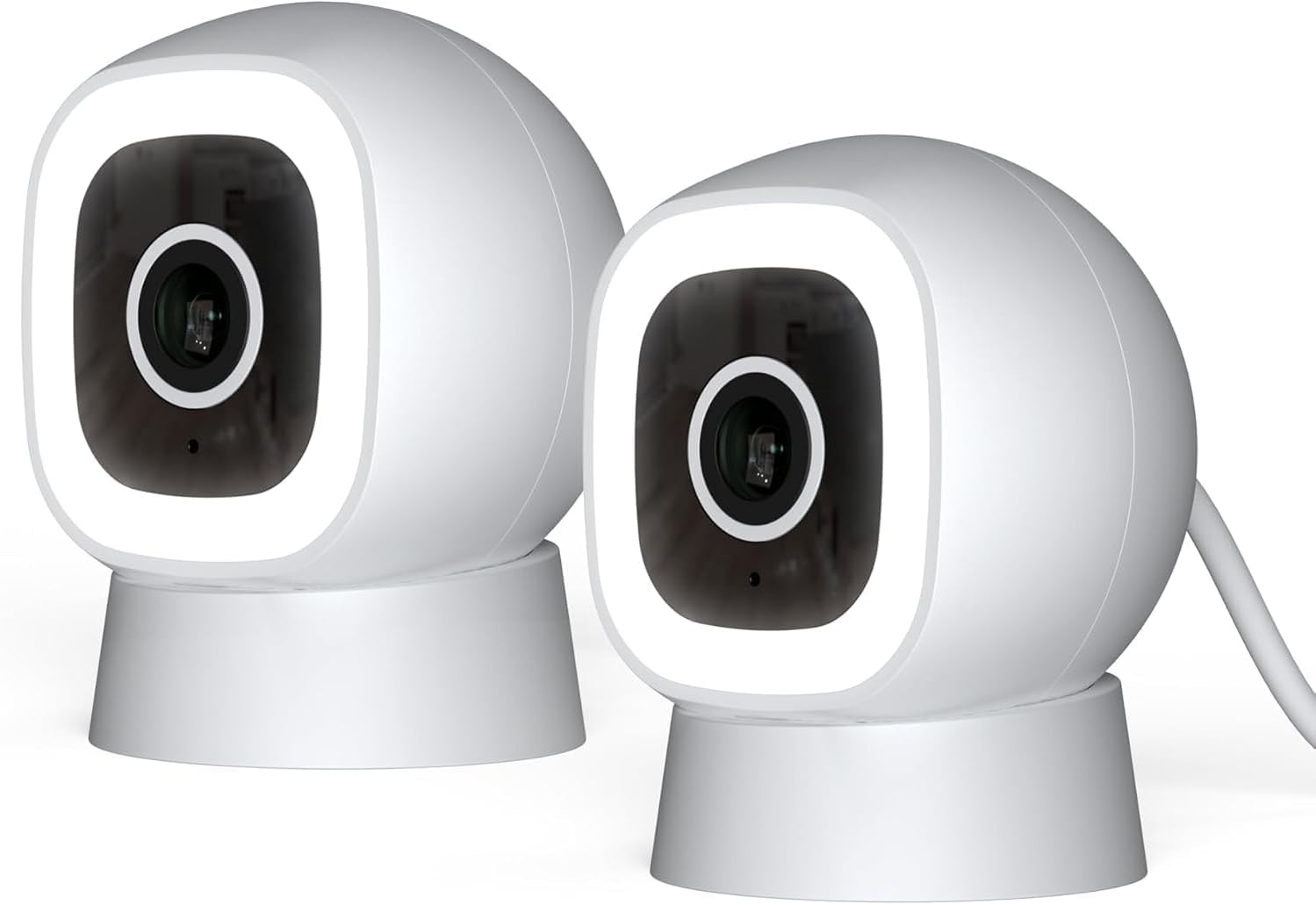 Luna 2K AI Wired Cameras for Home Security with Smart Alerts