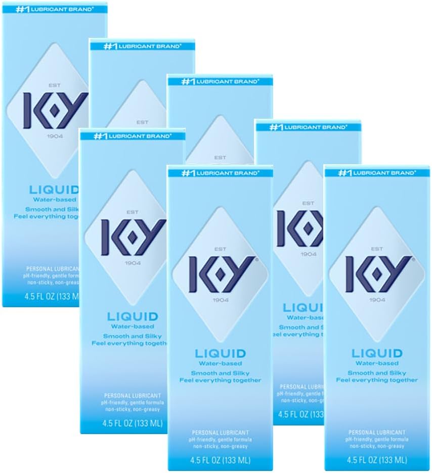 K-Y Liquid Classic Water-Based Personal Lubricant for Couples