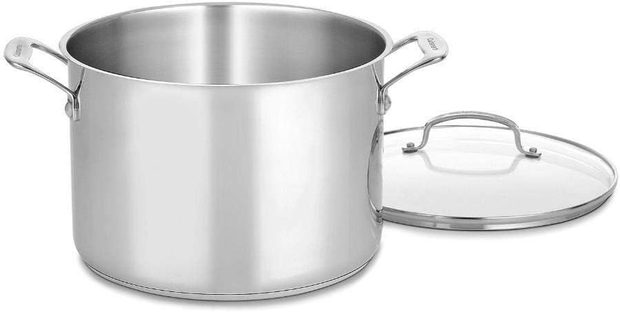 Cuisinart Chef's Classic 10-Quart Stockpot for Versatile Cooking