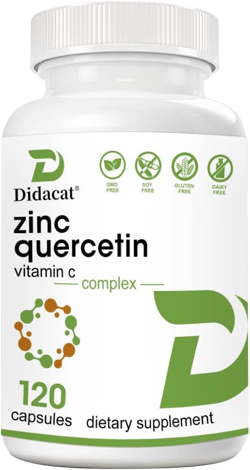 Immune Boost Trio: Quercetin + Vit C + Zinc