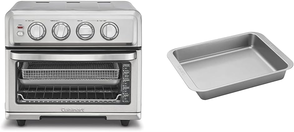 Cuisinart Air Fryer & Toaster Oven Combo - 8-in-1 Bake, Grill, Broil Options