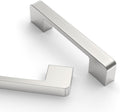 3.75 in Brushed Satin Nickel Cabinet Handles 10 Pack - Durable Finish