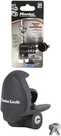 Master Lock Trailer Lock Stainless Steel Adjustable Coupler Latch Lock