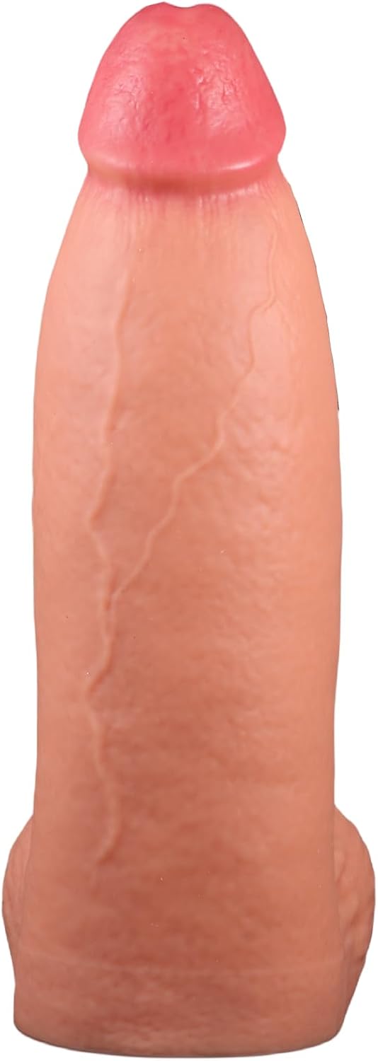 13Huge Silicone Dildo by BLISSRUSH for Ultimate Pleasure