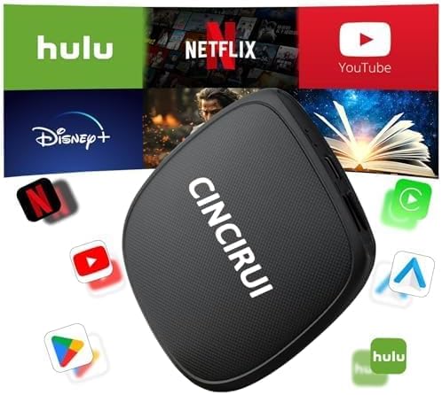 Wireless CarPlay Adapter: Stream YouTube & Netflix