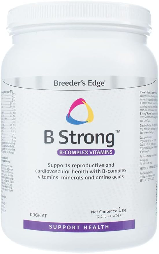 Breeder's Edge B Strong Powder - Comprehensive B-Complex Supplement