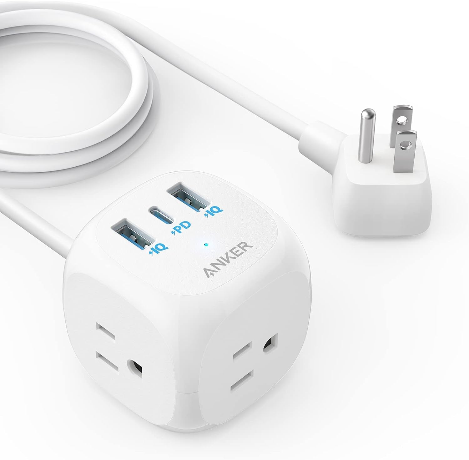 Anker 20W USB C Power Strip: Fast Charging for iPhone 15