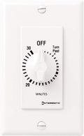 Intermatic FD30MWC 30-Minute Countdown Wall Timer for Fans and Lights