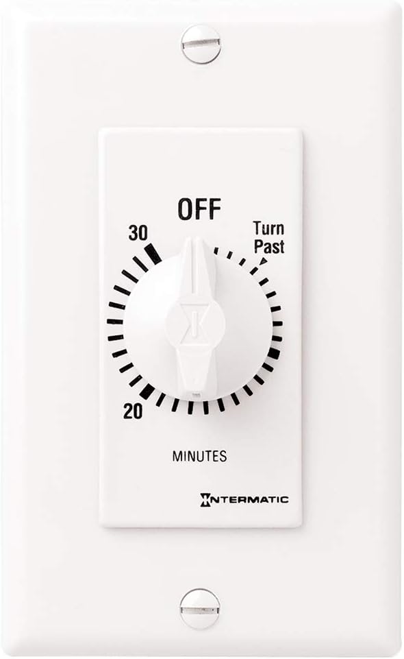 Intermatic FD30MWC 30-Minute Countdown Timer for Lights and Fans