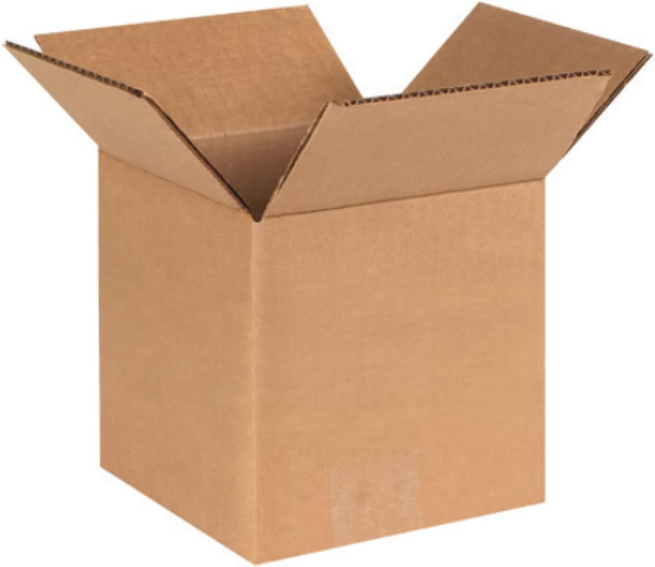 Secure Seal 100 Pack of 7x7x7 Corrugated Cardboard Boxes