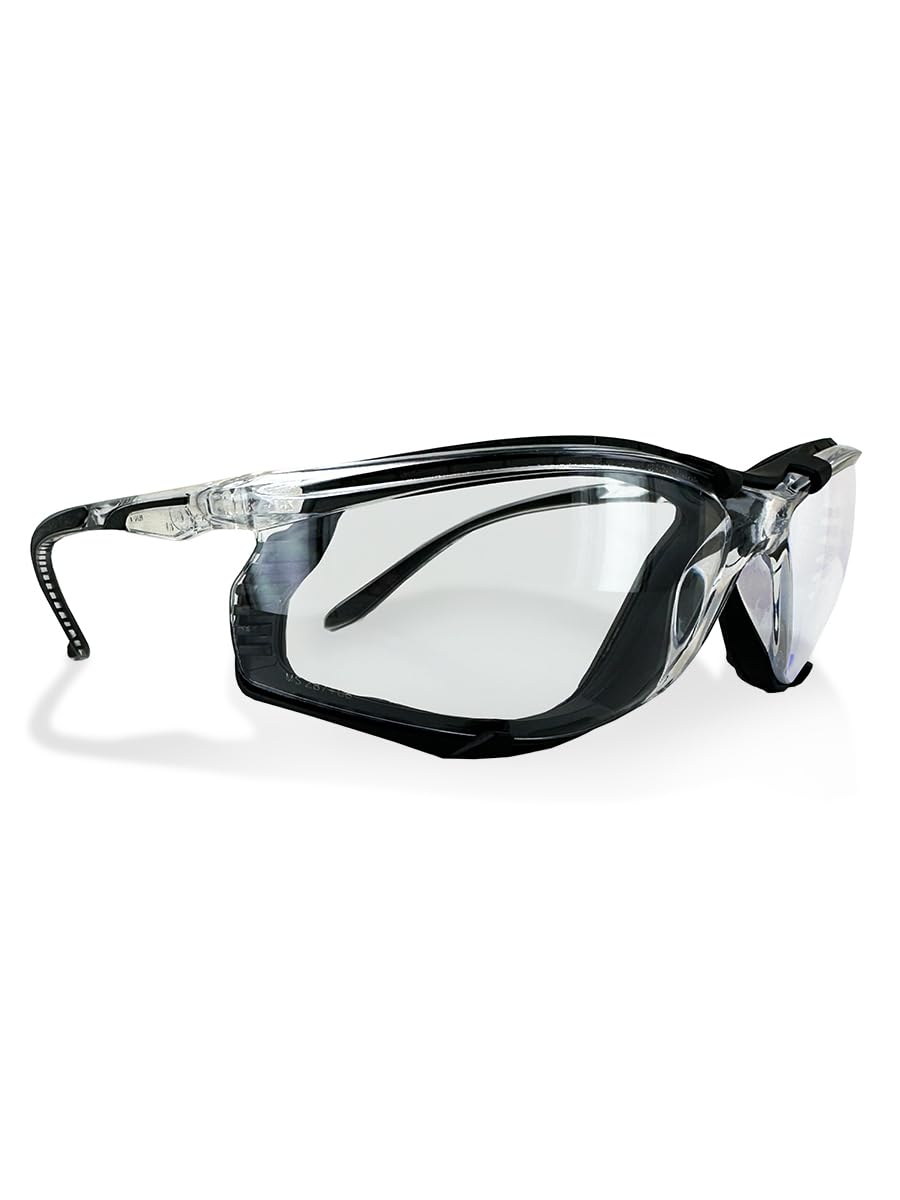 MAGID Gemstone Onyx Safety Glasses with Foam Lining for Comfort