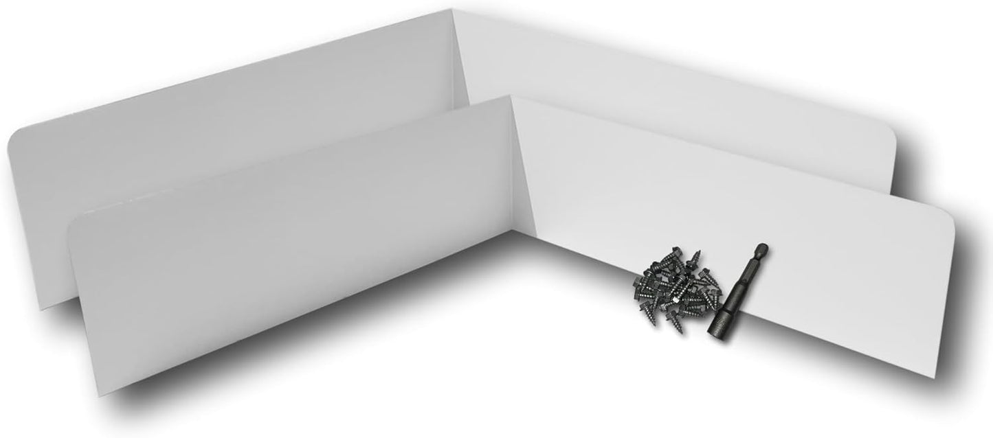 Eagle 1 Rain Gutter Valley Splash Guards for Easy Installation