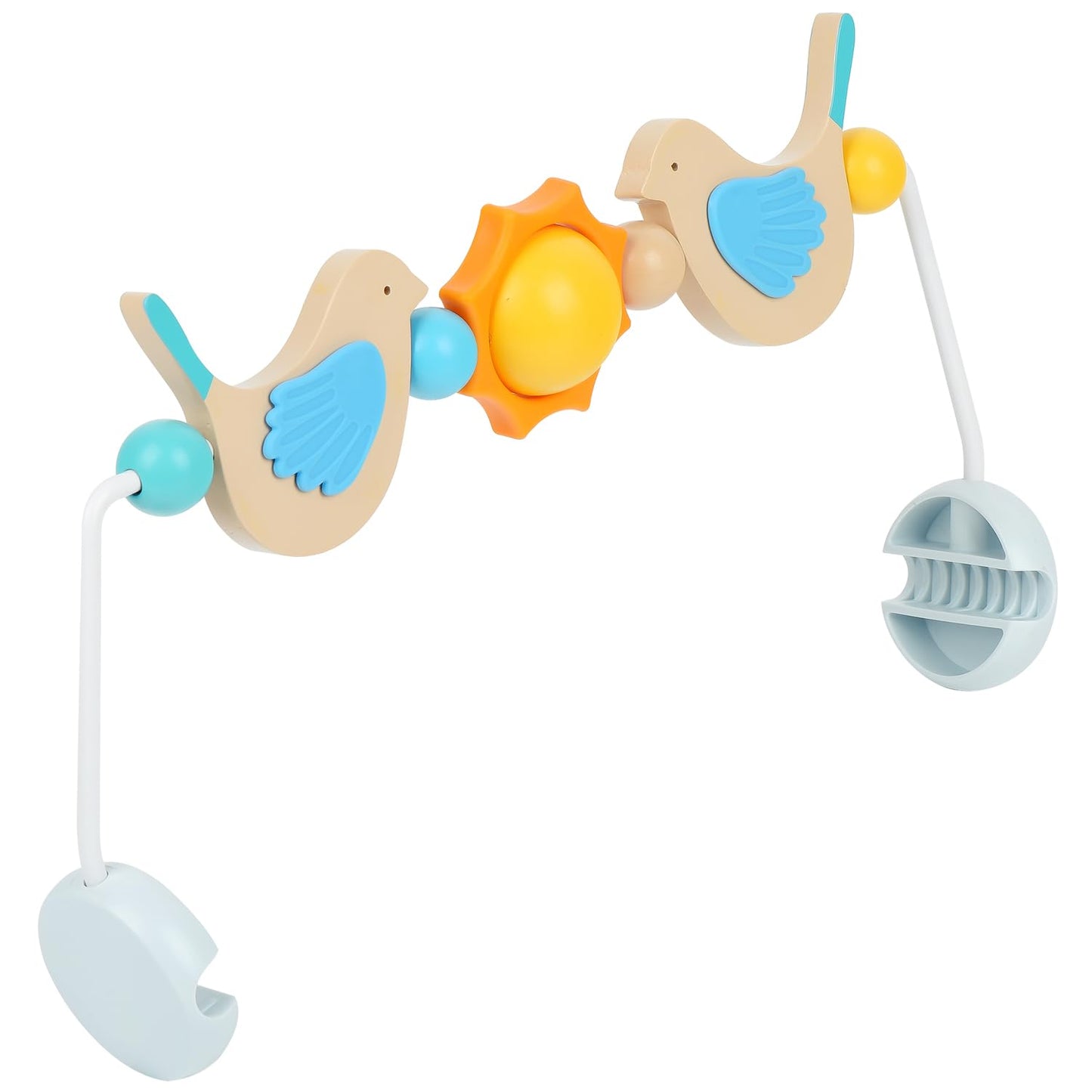Wooden Toy Bar for Baby Bjorn Bouncer - Engage Your Child!