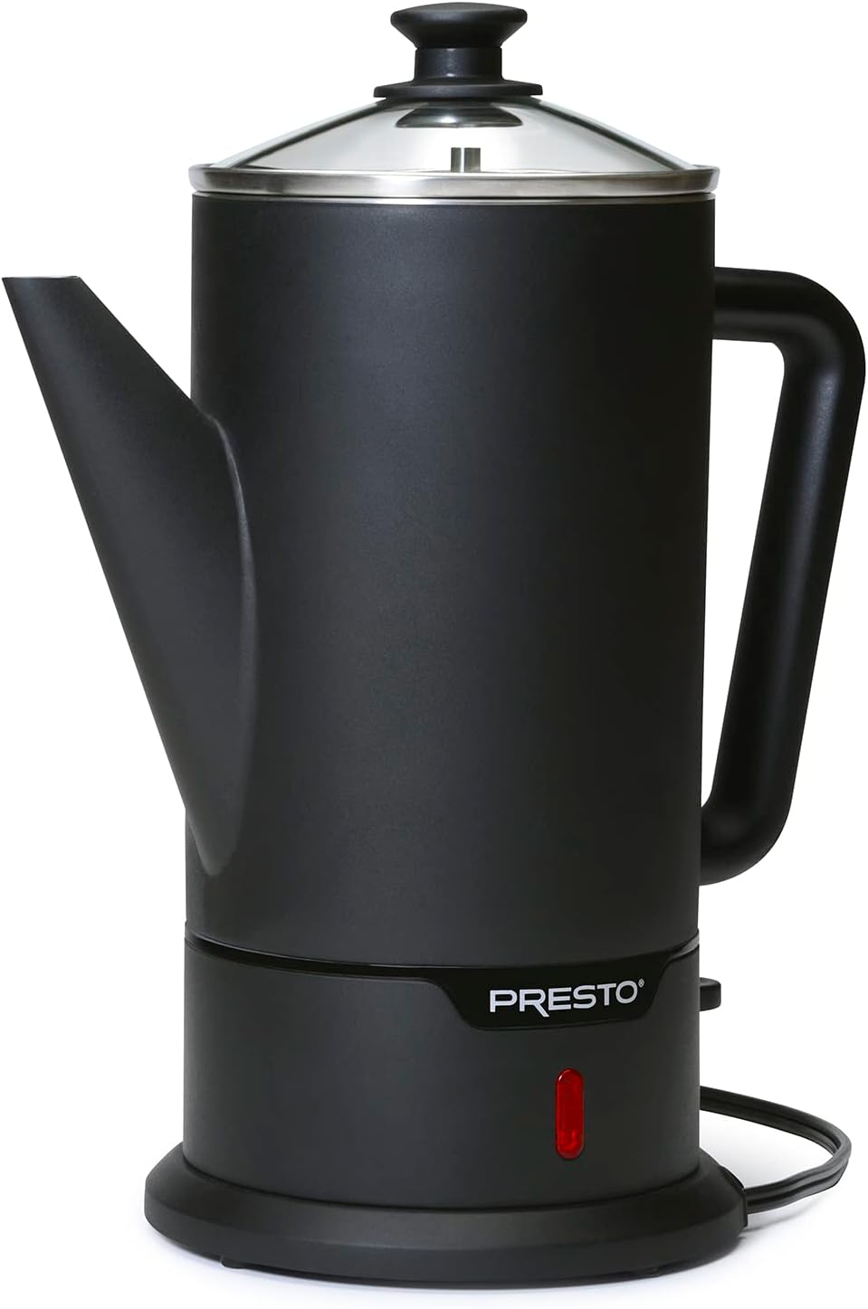 Presto 12-Cup Cordless Coffee Percolator for Modern Brewing