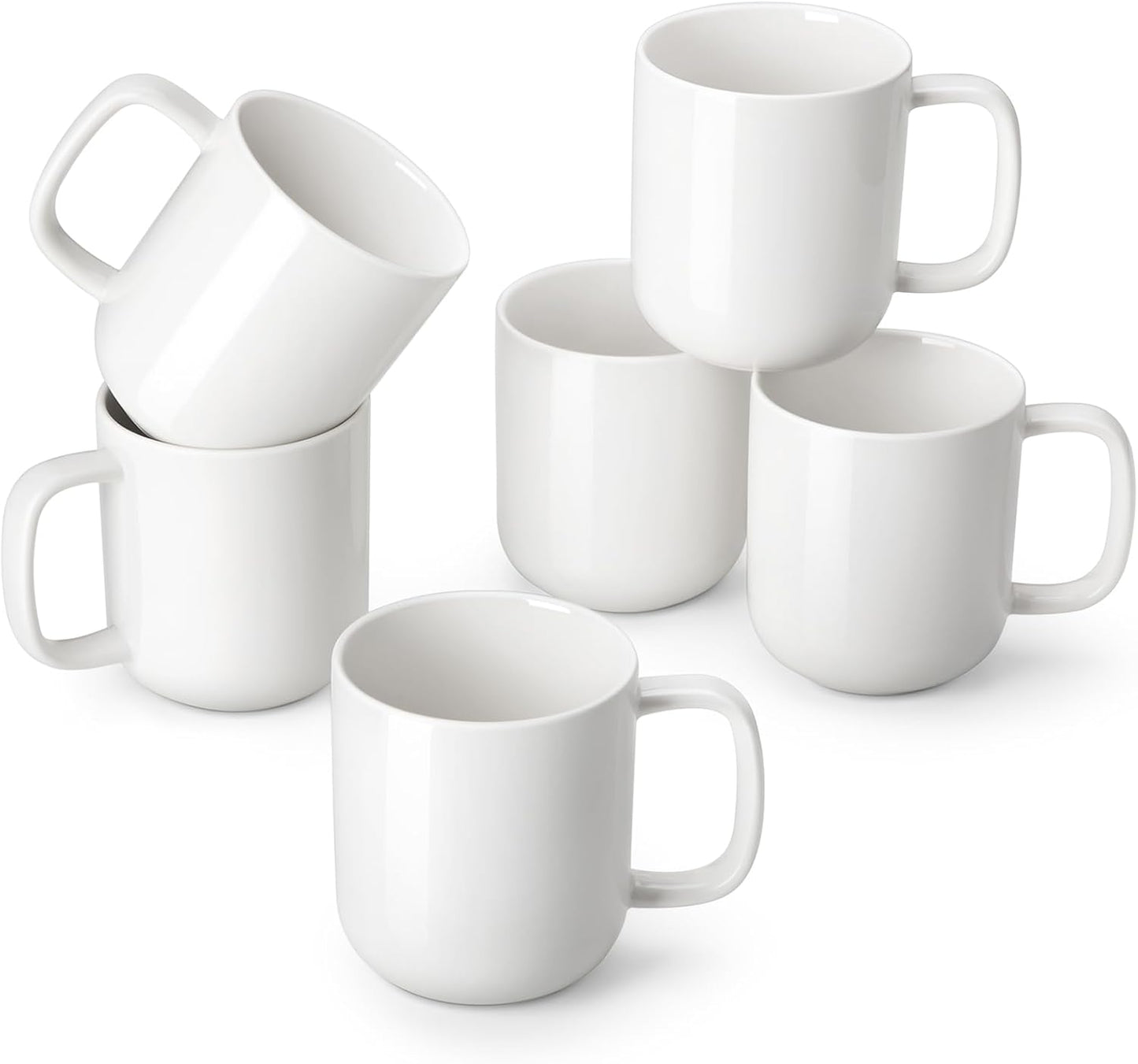 vancasso Porcelain Coffee Mugs Set for Iced Coffee and Tea